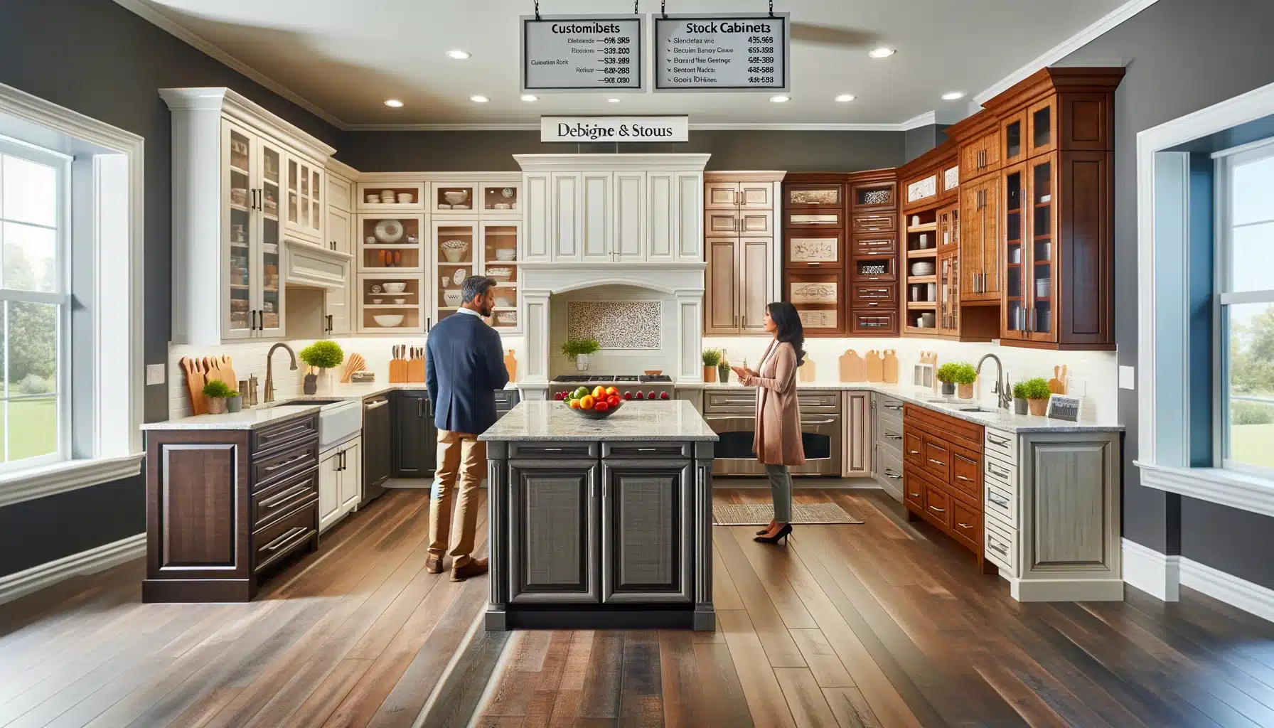 Custom vs. Stock Cabinets: Which is Right for Your Naperville Home?