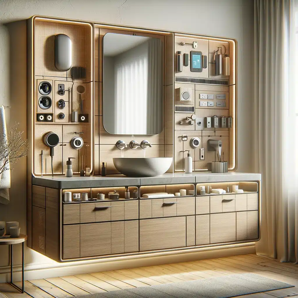 Smart Storage Solutions: Vanities with Innovative Organizational Features