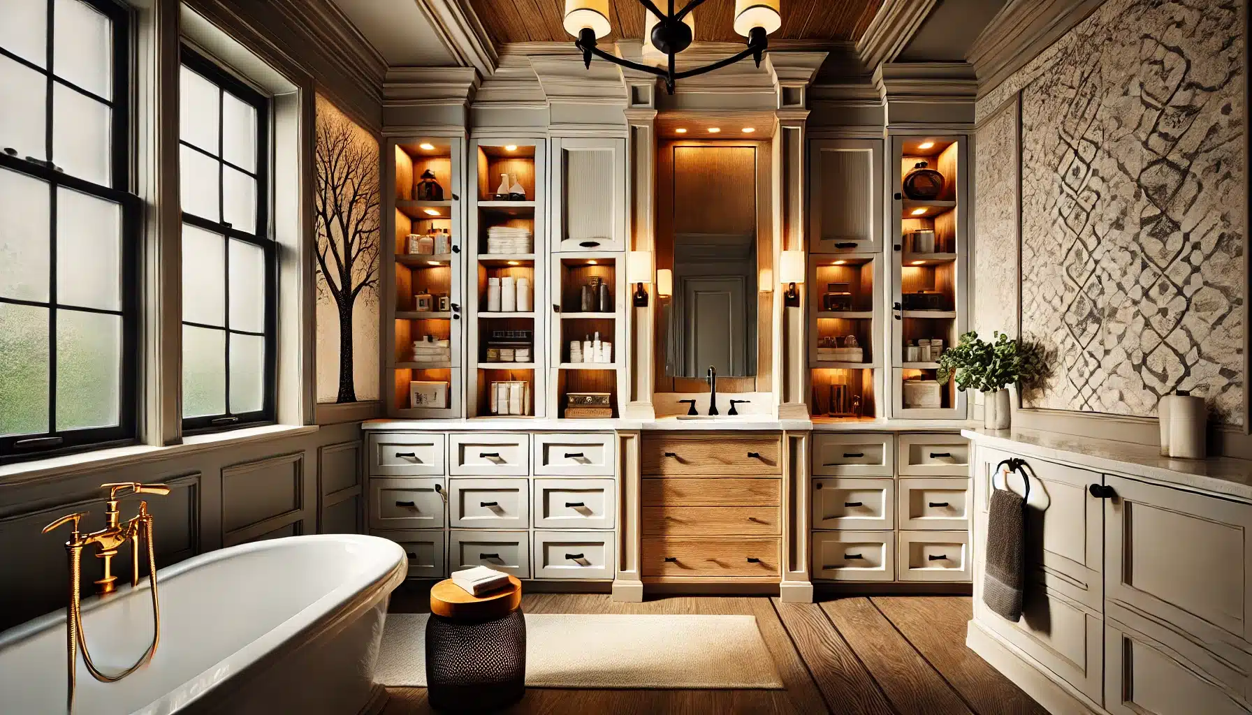 Custom Bathroom Cabinets Naperville