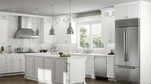 1. White Cabinets