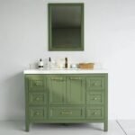 48 Inch Green Selena Single Bathroom Vanity