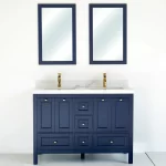48 Inch Navy Blue Selena Double Sink Bathroom Vanity