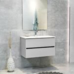 32 Inch Matte Cashmere Veneto Floating Bathroom Vanity